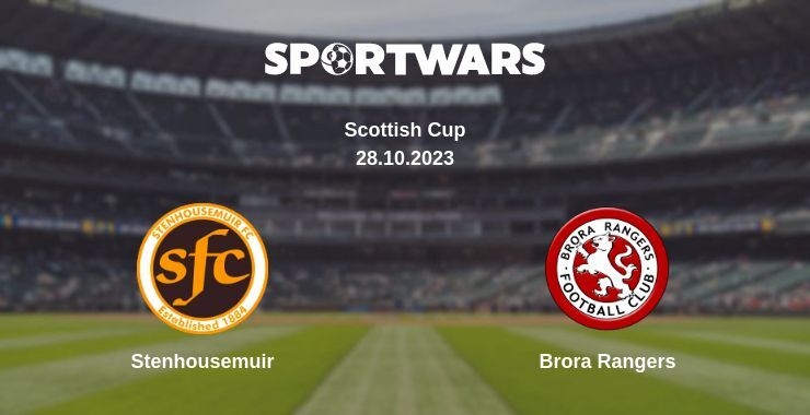 Stenhousemuir — Brora Rangers watch online for free 28.10.2023