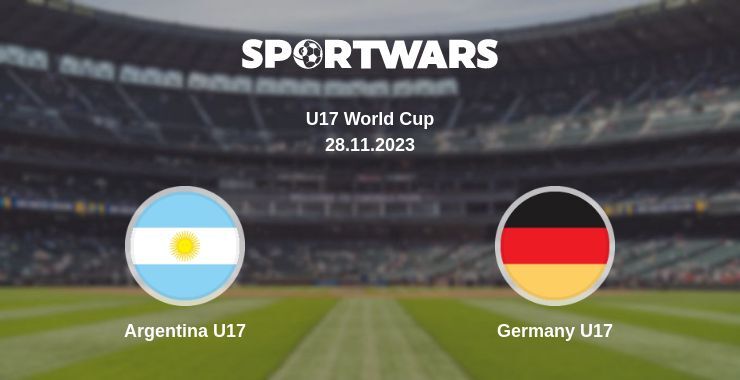 Argentina U17 — Germany U17 watch online for free 28.11.2023