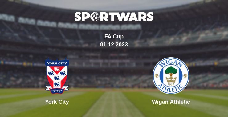 York City — Wigan Athletic watch online for free 01.12.2023