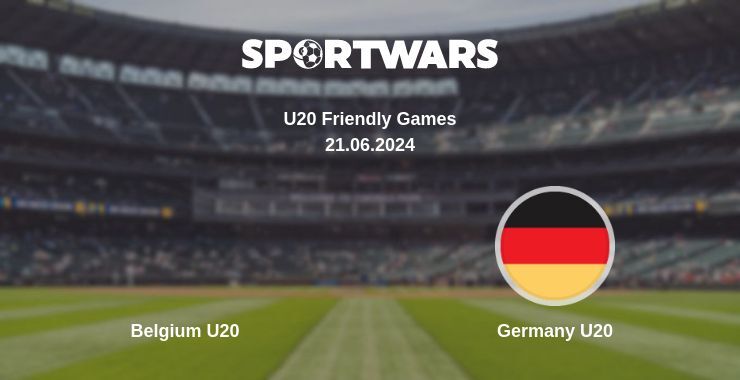 Belgium U20 — Germany U20 watch online for free 21.06.2024