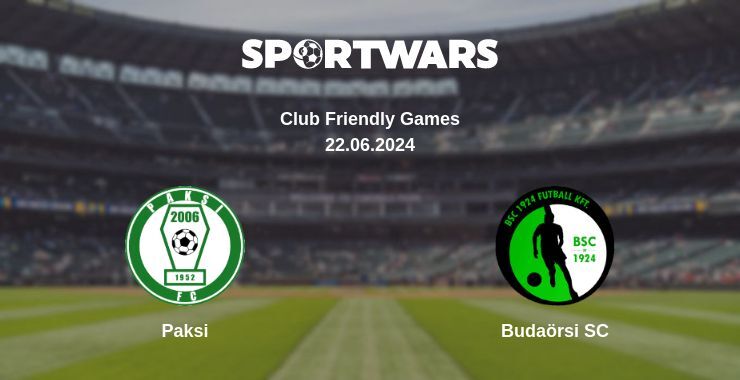 Paksi — Budaörsi SC watch online for free 22.06.2024