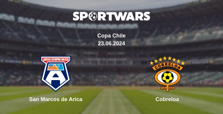 San Marcos de Arica — Cobreloa watch online for free 23.06.2024