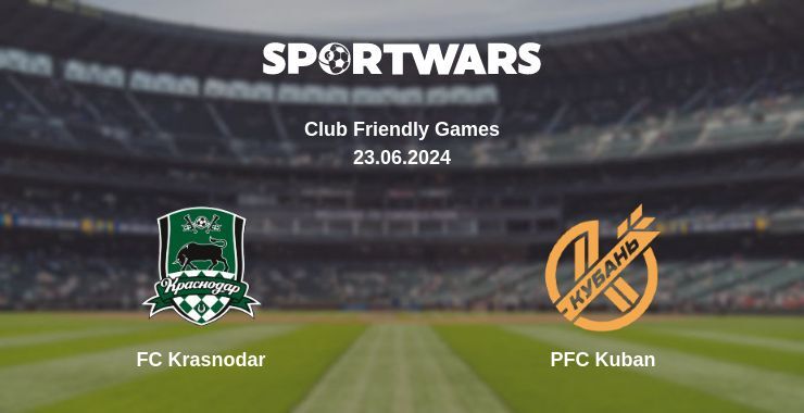 FC Krasnodar — PFC Kuban watch online for free 23.06.2024