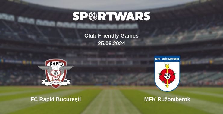 FC Rapid București — MFK Ružomberok watch online for free 25.06.2024