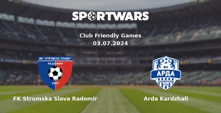 FK Strumska Slava Radomir — Arda Kardzhali watch online for free 03.07.2024