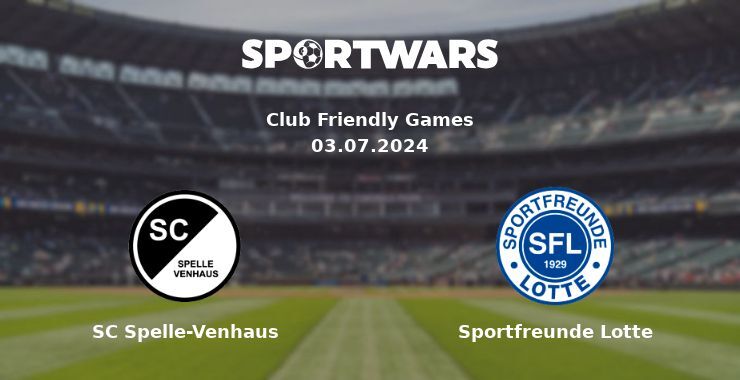 SC Spelle-Venhaus — Sportfreunde Lotte watch online for free 03.07.2024