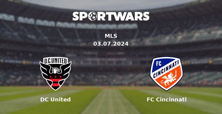 DC United — FC Cincinnati watch online for free 03.07.2024