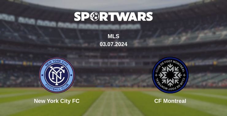 New York City FC — CF Montreal watch online for free 03.07.2024