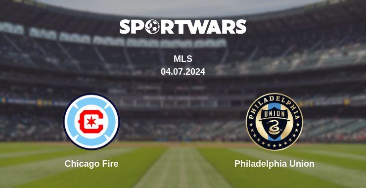 Chicago Fire — Philadelphia Union watch online for free 04.07.2024