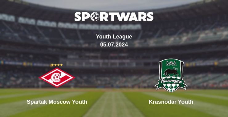 Spartak Moscow Youth — Krasnodar Youth watch online for free 05.07.2024