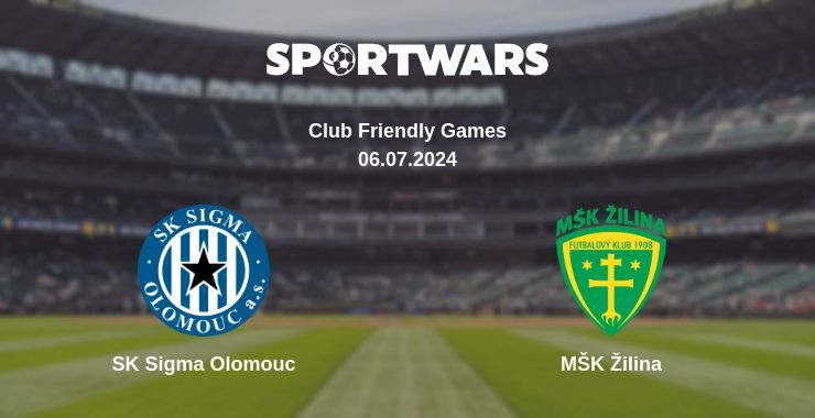 SK Sigma Olomouc — MŠK Žilina watch online for free 06.07.2024