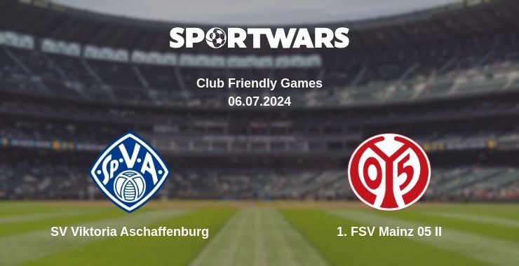 SV Viktoria Aschaffenburg — 1. FSV Mainz 05 II watch online for free 06.07.2024