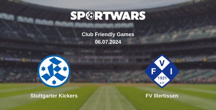 Stuttgarter Kickers — FV Illertissen watch online for free 06.07.2024