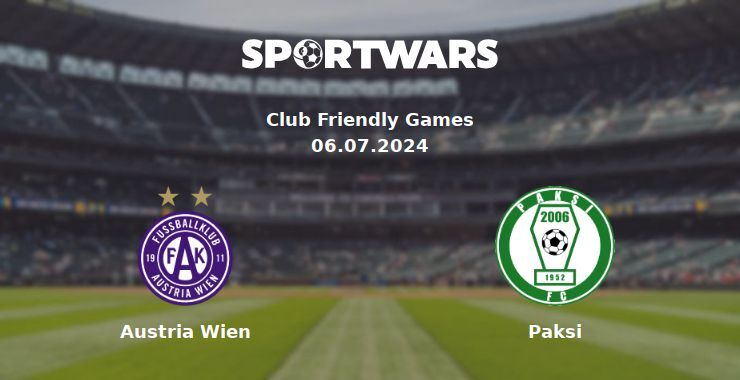 Austria Wien — Paksi watch online for free 06.07.2024