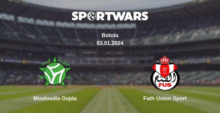 Mouloudia Oujda — Fath Union Sport watch online for free 03.01.2024