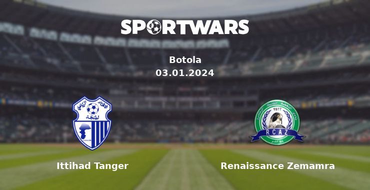 Ittihad Tanger — Renaissance Zemamra watch online for free 03.01.2024