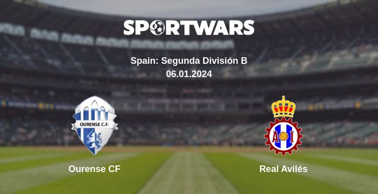 Ourense CF — Real Avilés watch online for free 06.01.2024