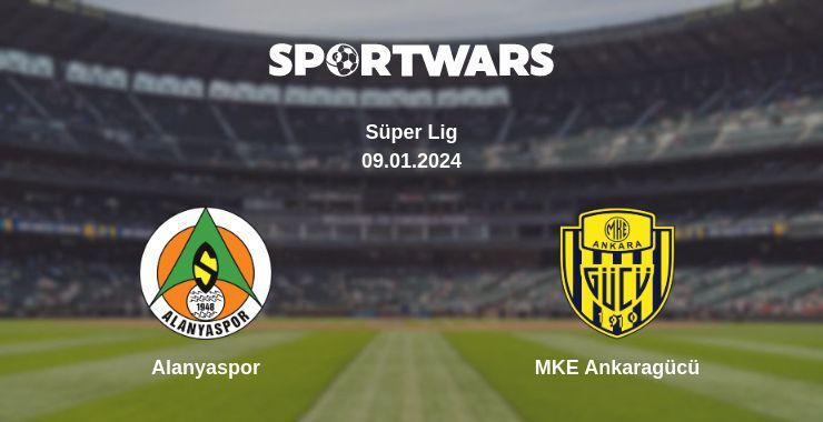 Alanyaspor — MKE Ankaragücü watch online for free 09.01.2024