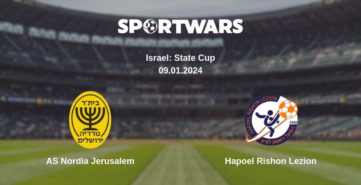 AS Nordia Jerusalem — Hapoel Rishon Lezion watch online for free 09.01.2024