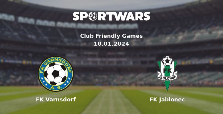 FK Varnsdorf — FK Jablonec watch online for free 10.01.2024