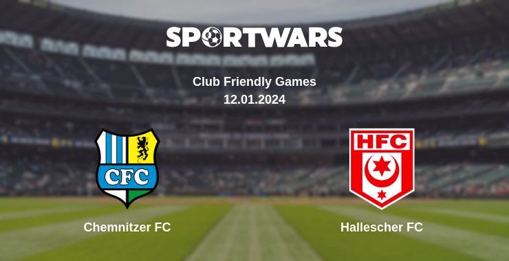 Chemnitzer FC — Hallescher FC watch online for free 12.01.2024