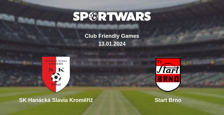 SK Hanácká Slavia Kroměříž — Start Brno watch online for free 13.01.2024