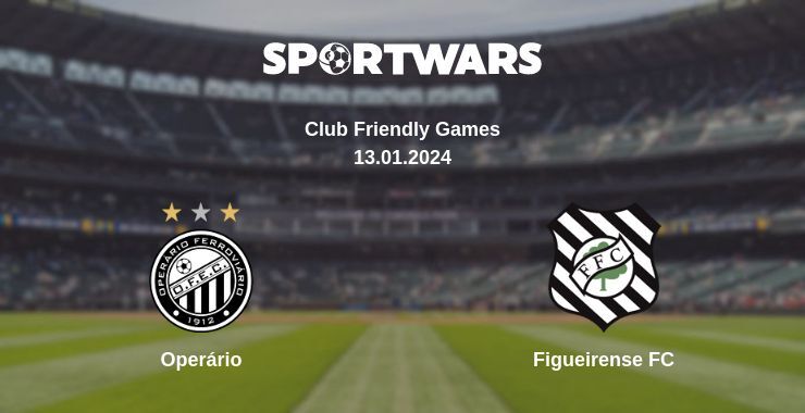 Operário — Figueirense FC watch online for free 13.01.2024