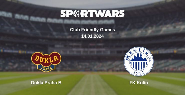 Dukla Praha B — FK Kolín watch online for free 14.01.2024