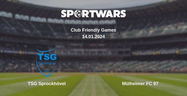 TSG Sprockhövel — Mülheimer FC 97 watch online for free 14.01.2024