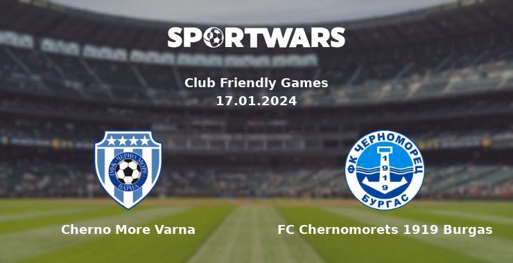 Cherno More Varna — FC Chernomorets 1919 Burgas watch online for free 17.01.2024