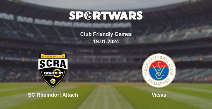 SC Rheindorf Altach — Vasas watch online for free 19.01.2024