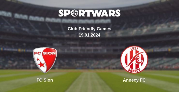 FC Sion — Annecy FC watch online for free 19.01.2024