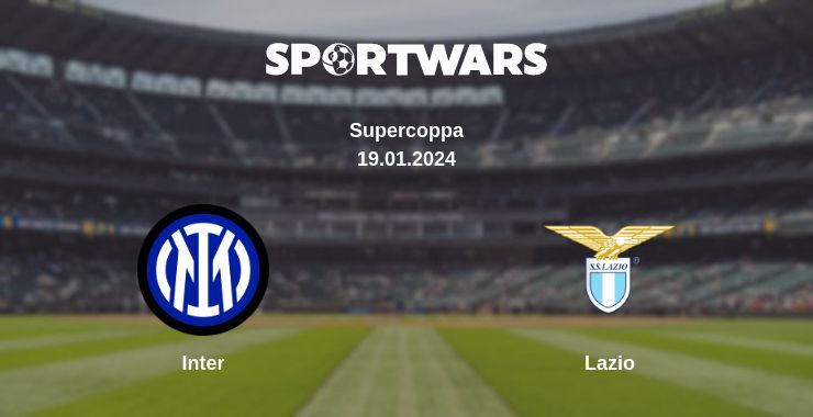 Inter — Lazio watch online for free 19.01.2024