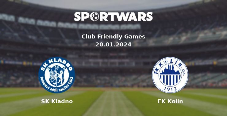 SK Kladno — FK Kolín watch online for free 20.01.2024