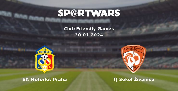 SK Motorlet Praha — TJ Sokol Živanice watch online for free 20.01.2024