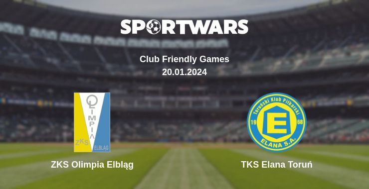 ZKS Olimpia Elbląg — TKS Elana Toruń watch online for free 20.01.2024