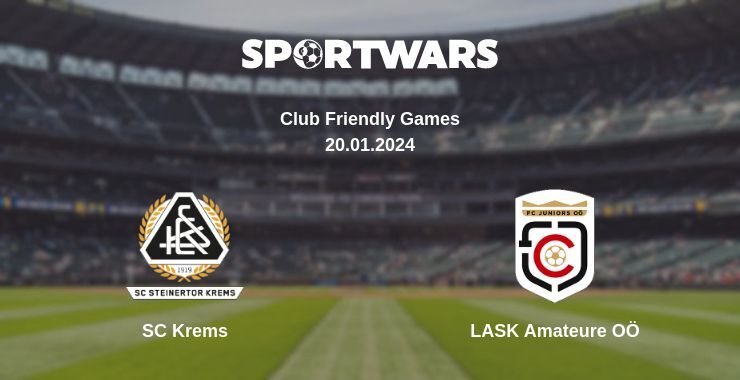 SC Krems — LASK Amateure OÖ watch online for free 20.01.2024