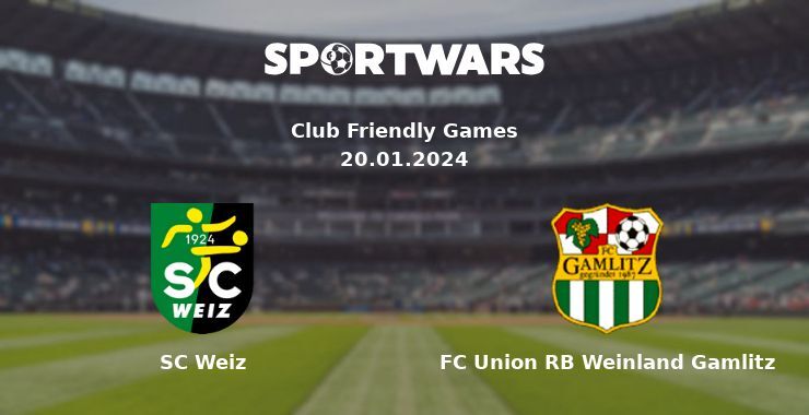 SC Weiz — FC Union RB Weinland Gamlitz watch online for free 20.01.2024