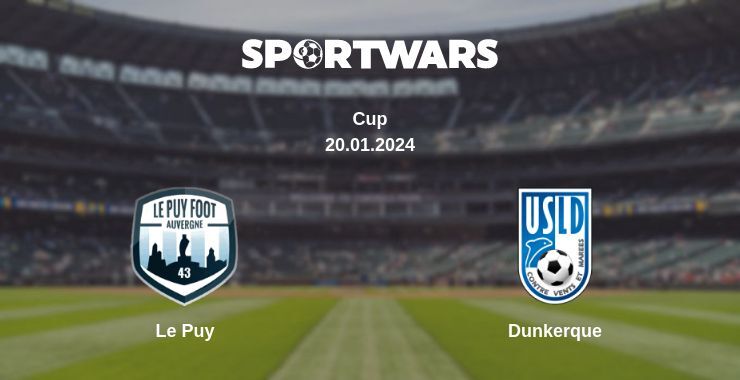 Le Puy — Dunkerque watch online for free 20.01.2024