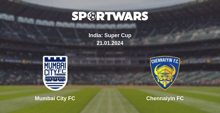 Mumbai City FC — Chennaiyin FC watch online for free 21.01.2024