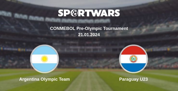 Argentina Olympic Team — Paraguay U23 watch online for free 21.01.2024