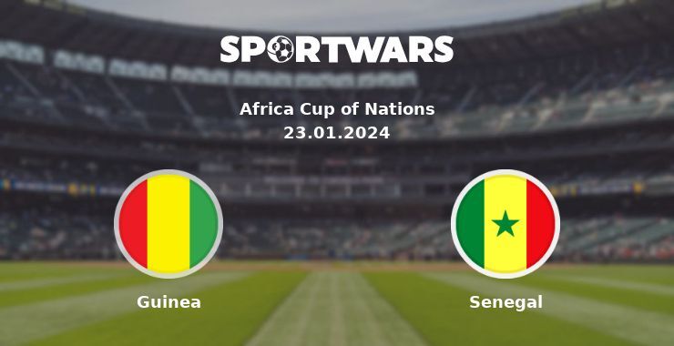 Guinea — Senegal watch online for free 23.01.2024