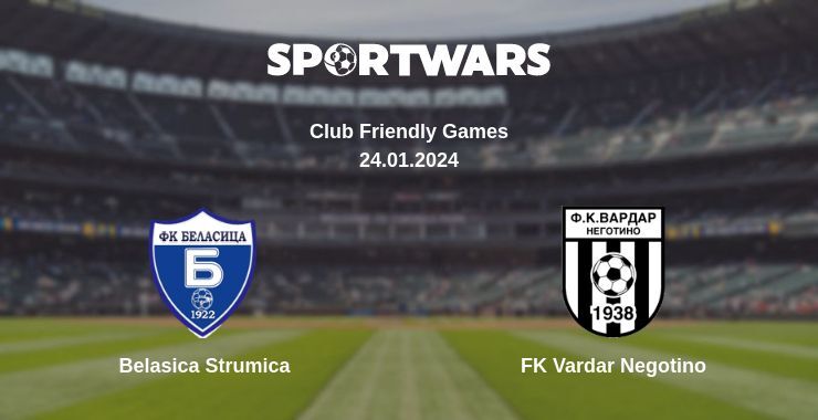 Belasica Strumica — FK Vardar Negotino watch online for free 24.01.2024