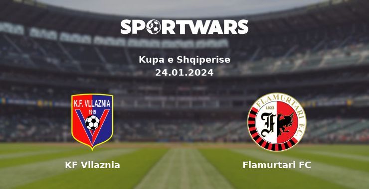 KF Vllaznia — Flamurtari FC watch online for free 24.01.2024