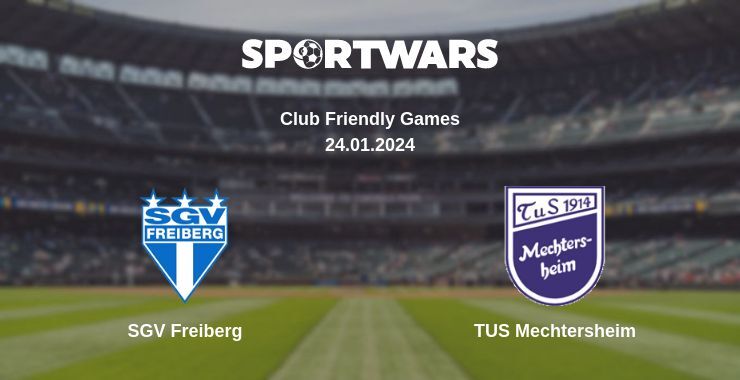 SGV Freiberg — TUS Mechtersheim watch online for free 24.01.2024