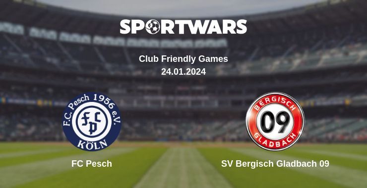 FC Pesch — SV Bergisch Gladbach 09 watch online for free 24.01.2024