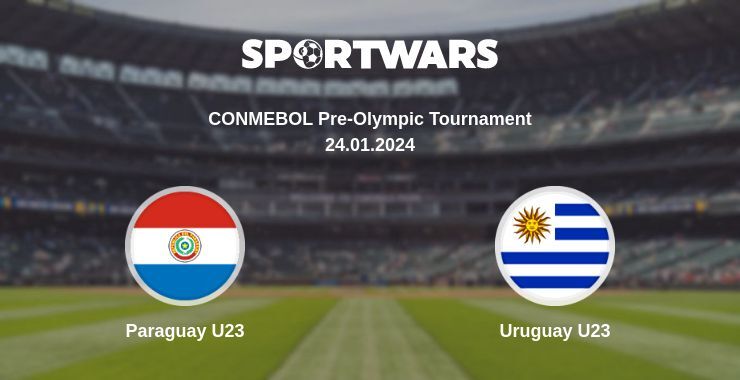 Paraguay U23 — Uruguay U23 watch online for free 24.01.2024