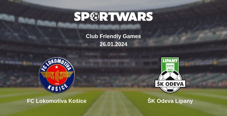 FC Lokomotíva Košice — ŠK Odeva Lipany watch online for free 26.01.2024