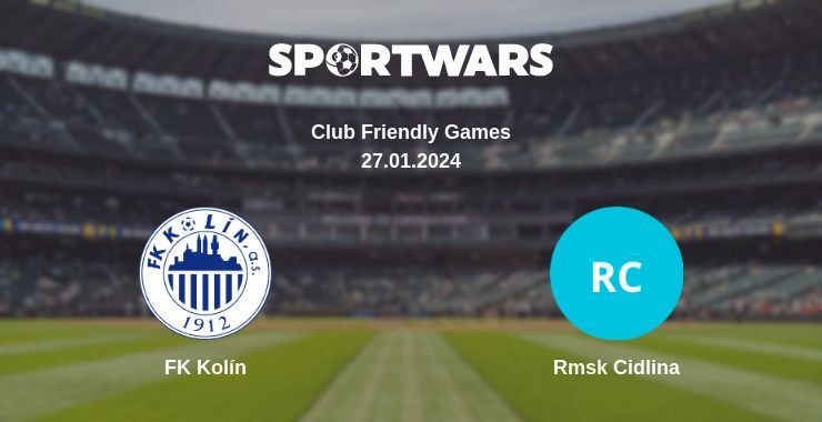 FK Kolín — Rmsk Cidlina watch online for free 27.01.2024