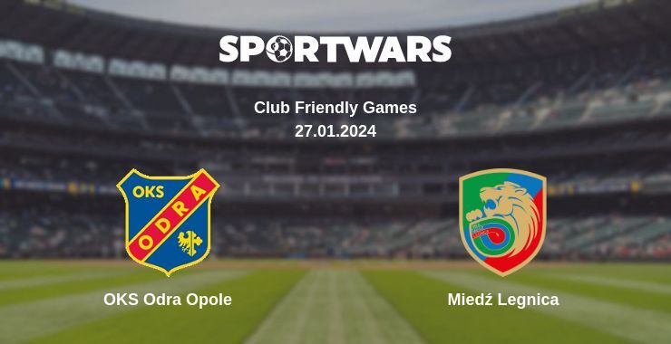 OKS Odra Opole — Miedź Legnica watch online for free 27.01.2024